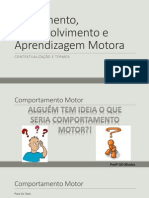 Aula 1 Crescimento Desenvolvimento e Aprendizagem Motora Contextualizac3a7c3a3o PDF