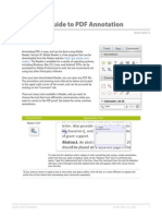 Guide To PDF Annotation: Reader