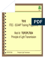 Principle of Light Transmission and Fiber Geometry 