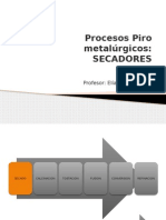 Clase 7 Procesos Pirometalurgicos - Secadores