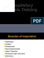 Ventilatory Muscle Training