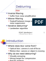 Image Deblurring
