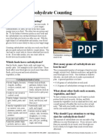 All About Carbohydrate Counting