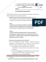 Bolilla 7. El Individuo Como Actor de Las Relaciones Internacionales.