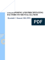 Predisposing and Precipitating Factors To Mental Illness