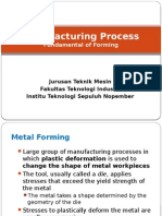 Proses Manufaktur - Fundamental of Metal Forming