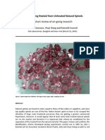 Heated Spinel Identification March 2009 PDF