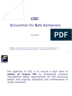 Convention For Safe Containers Jun 2014 Overview