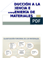 Clasificación de Materiales