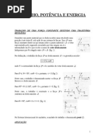 Trabalho e Potencia