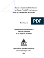 Li - PhDThesis - 2005 - Correction of Atmospheric Water Vapour Effects On Repeat-Pass SAR Interferometry Using GPS, MODIS and MERIS Data