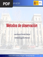 Metodos de Observacion Geodesicos