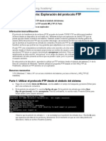 10.2.3.3 Práctica de Laboratorio: Exploración Del Protocolo FTP