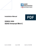 DEBEG 3200 SSA Installation Manual