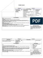 Planeacion de Primera Semana Primer Grado