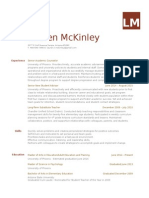 Lauren Mckinley Resume