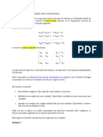 Sistemas de M Ecuaciones Con N Incognitas