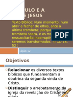 O Discípulo e A Volta de Jesus