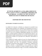 LFE Ley Fundamental de Educacion CON ANALISIS de ARTICULOS