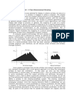 Unit - 4 Two Dimensional Viewing Viewing Pipeline