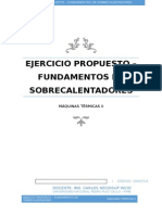 SOBRECALENTADORES Teoría y Problema Práctico