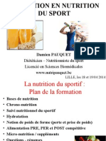 Formation Nutri Sport