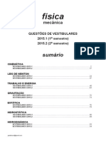 Física - Mecânica - Questões de Vestibulares de 2015 PDF