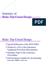 Relay Trip Circuit