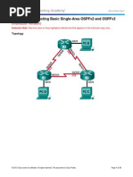 5.2.3.3 Lab - Troubleshooting Basic Single-Area OSPFv2 and OSPFv3 - ILM PDF