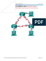 7.4.3.5 Lab - Configuring Basic EIGRP For IPv6 - ILM PDF