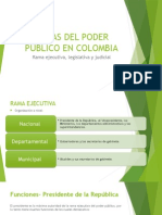 Ramas Del Poder Público en Colombia