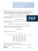 2015 Solution Exercises MLR Error Propagation