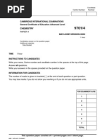 Chemistry/9701/June 02/P4