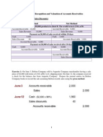 Handout 1 For Chapter 7 - Recognition and Valuation of Accounts Receivables