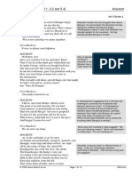 Macbeth Act 3 - Annotated