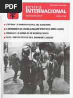 Revista Internacional - Nuestra Epoca N°8 - Edición Chilena - Agosto 1986