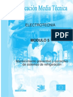 Mantenimiento Preventivo y Correctivo A Sistemas de Refrigeracion