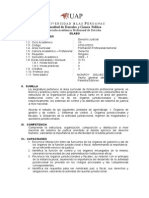 Syllabus Derecho Judicial Derecho Uap