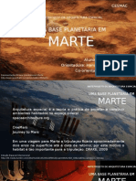 Arquitetura Espacial - Uma Base Planetária em Marte