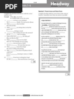 Progress Test 1A Units 1-6: Exercise 1 Questions and Answers Exercise 2 Present Tenses and Future Forms