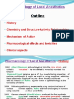 Pharmacology of Local Anesthetics