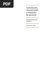 Unidad Didáctica Contratación, Salarios y Cotización