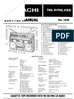 Hitachi TRK 8190e