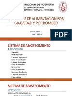 Alimentacion Por Gravedad y Bombeo