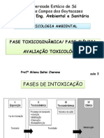 3 Aula-Toxicodinâmica e Avaliação Toxicológica