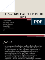 Iglesia Universal Del Reino de Dios