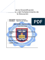 Informe: Microscopio (Manejo y Funcion)