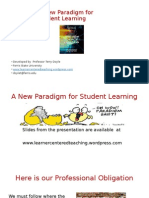 A New Paradigm For Student Learning NSEE Conference