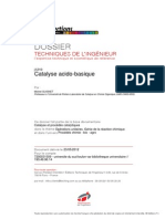 Catalyse Acido-Basique PDF