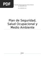 Ejemplo de Plan de Seguridad